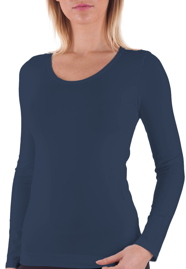 BELLISSIMA Seamless Round Neck Long Sleeve - Bellissima Store