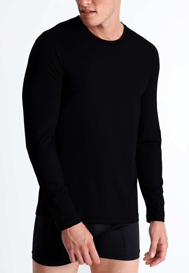 ISSIMO Mens Round Neck Long Sleeve
