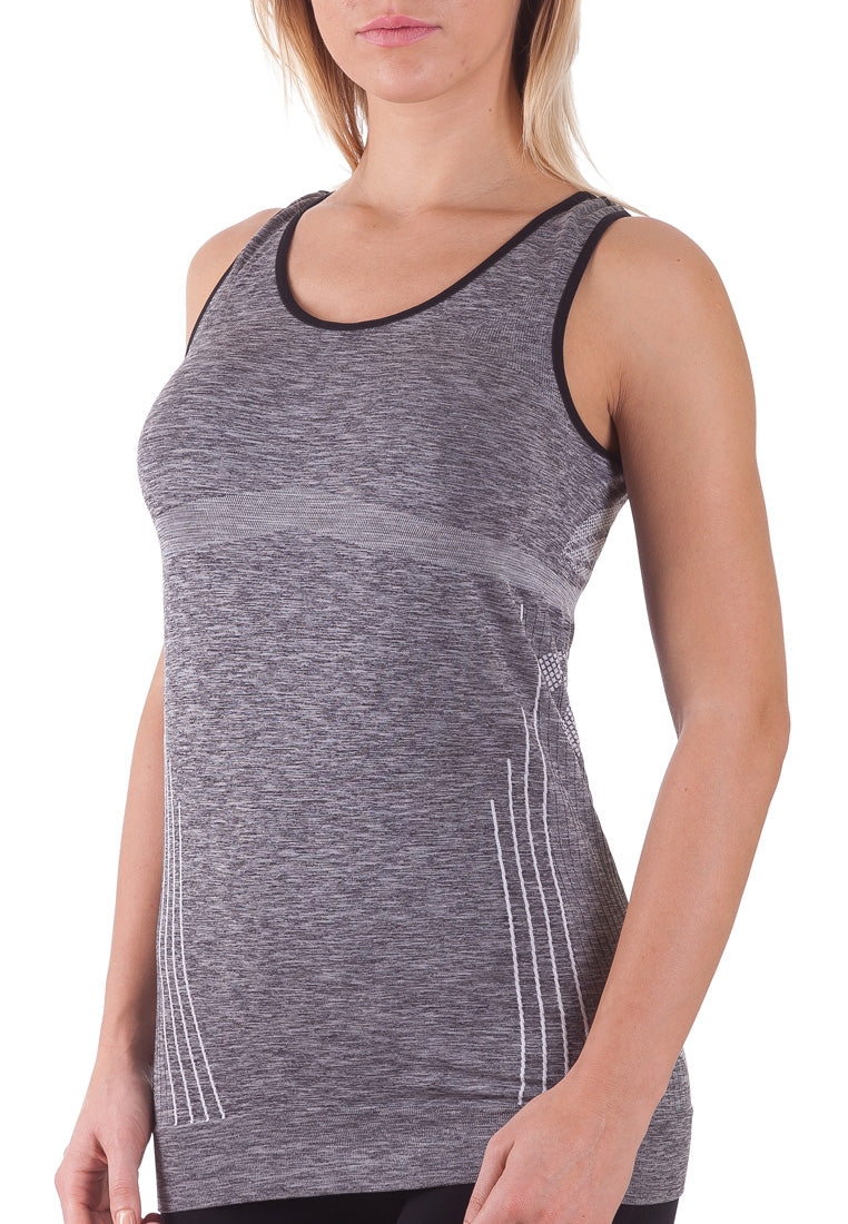 Actiwear Womens Dryarn Melange Tank Top - Bellissima Store