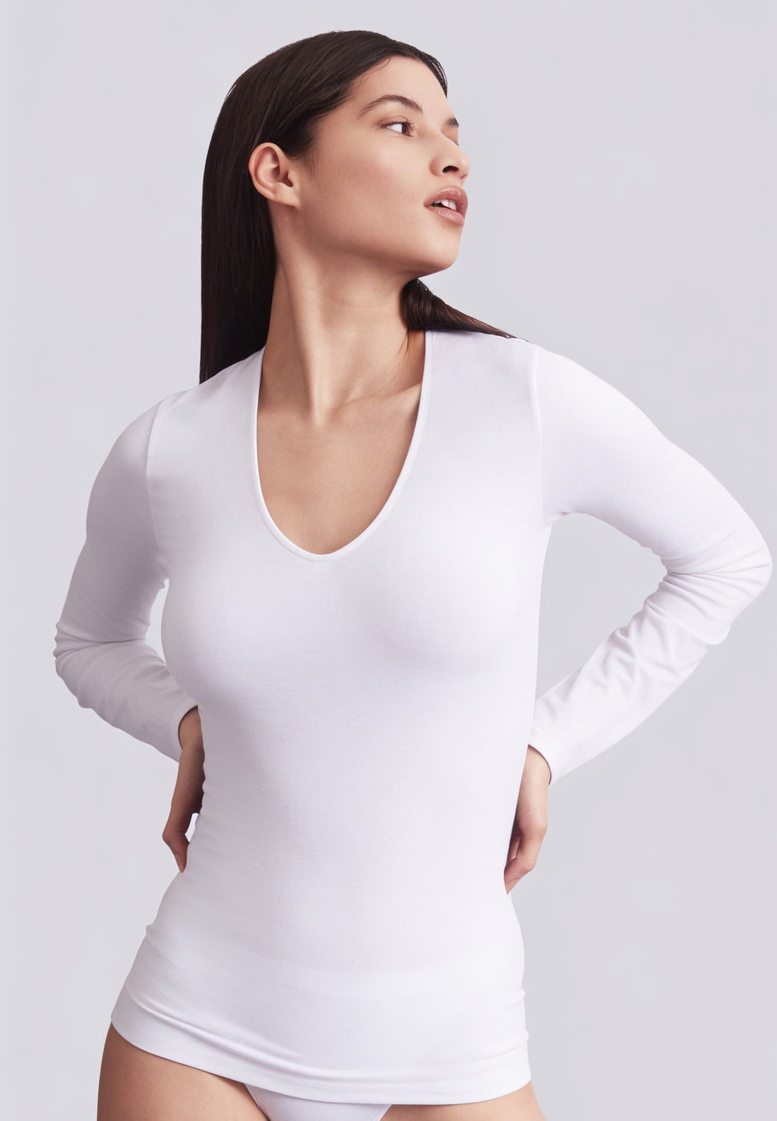 BELLISSIMA Seamless Décolleté U-Neck L/S