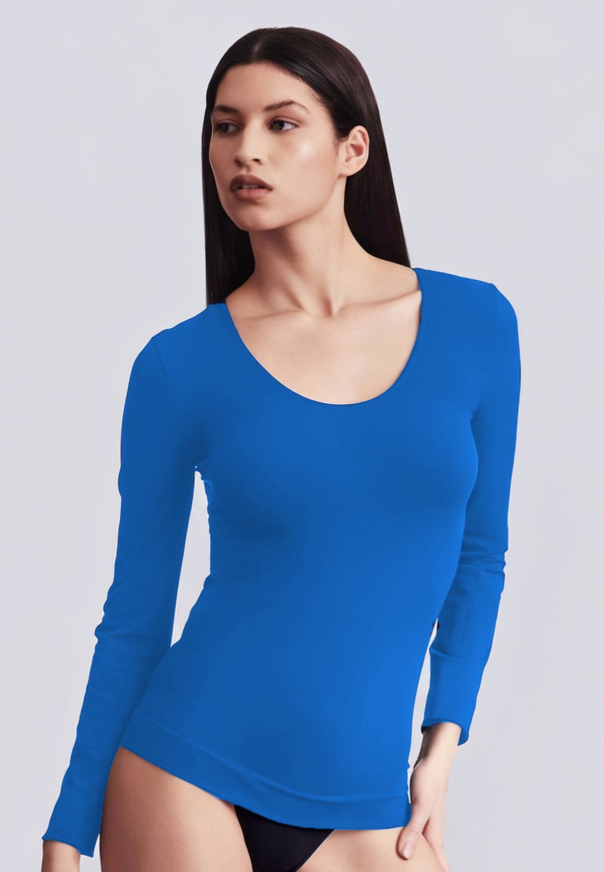 BELLISSIMA Scoop Neck Long Sleeve BASICS