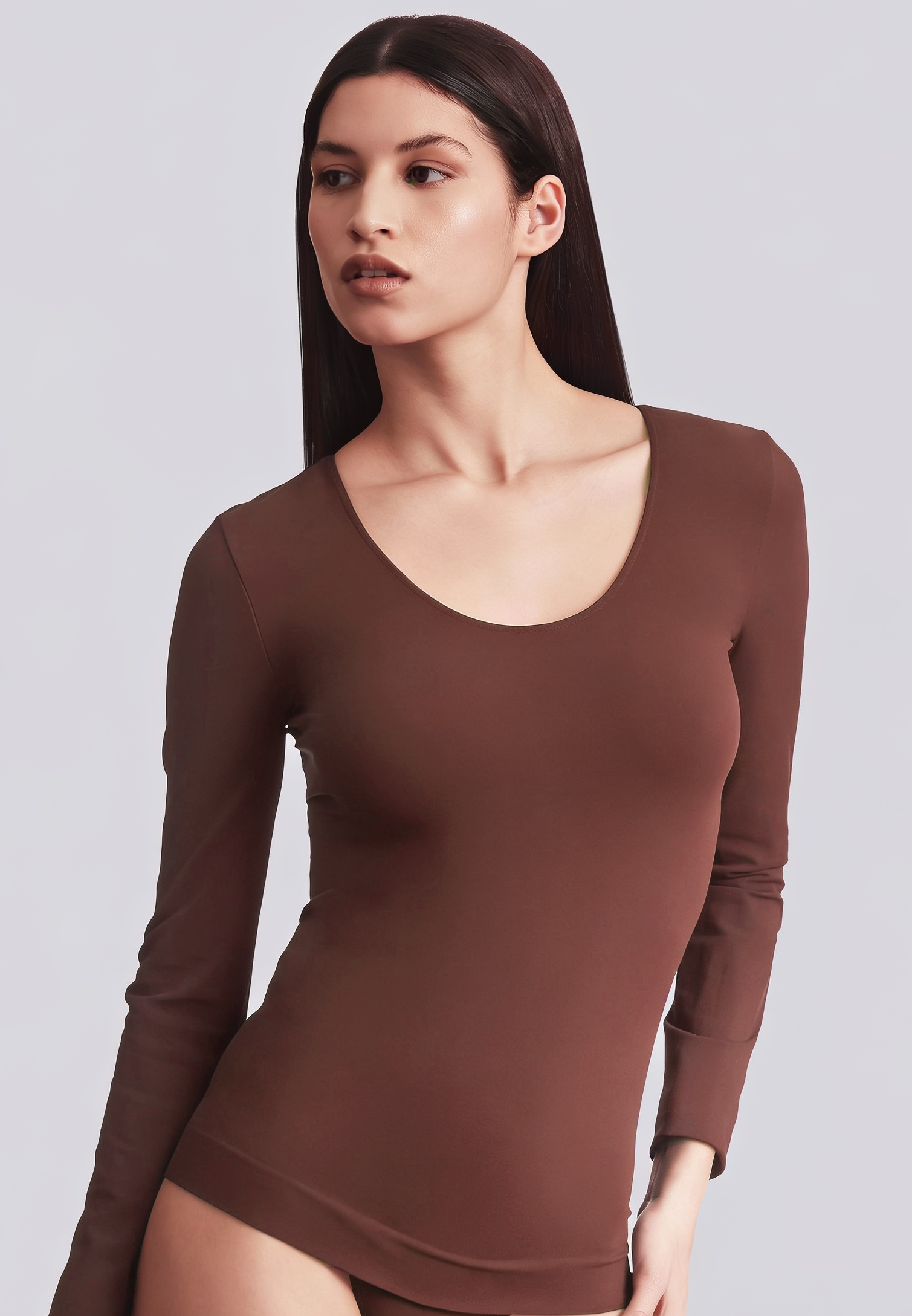 BELLISSIMA Scoop Neck Long Sleeve BASICS