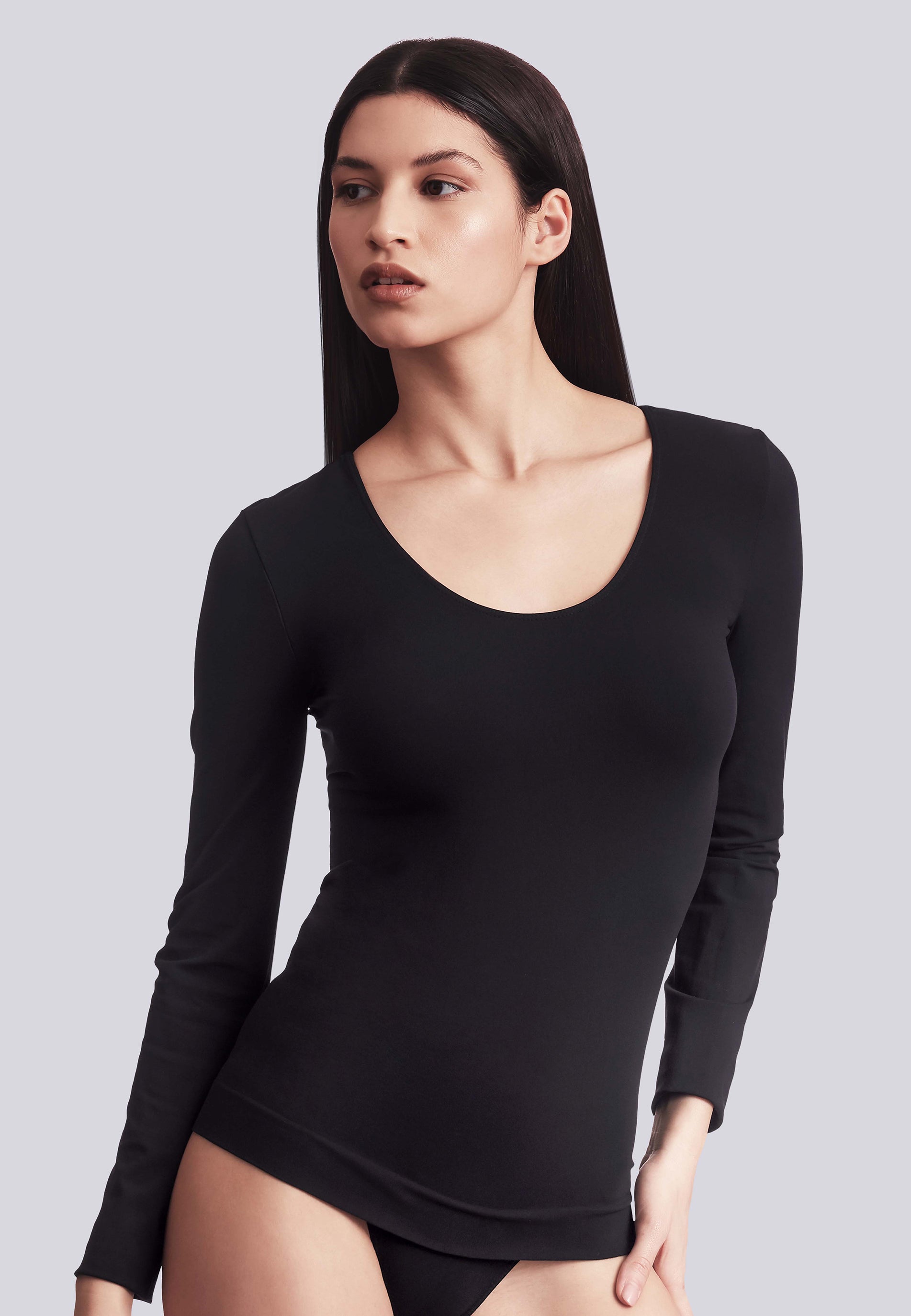BELLISSIMA Scoop Neck Long Sleeve BASICS (XXL)