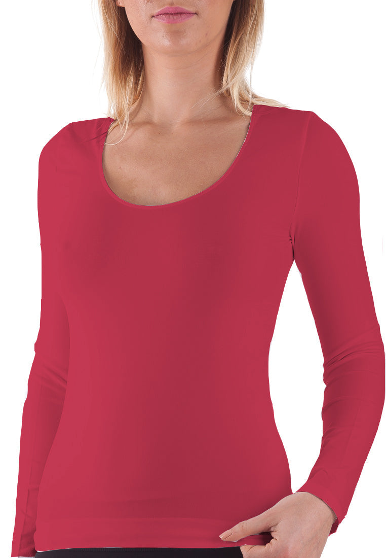 BELLISSIMA Scoop Neck Long Sleeve COLOURS - Bellissima Store