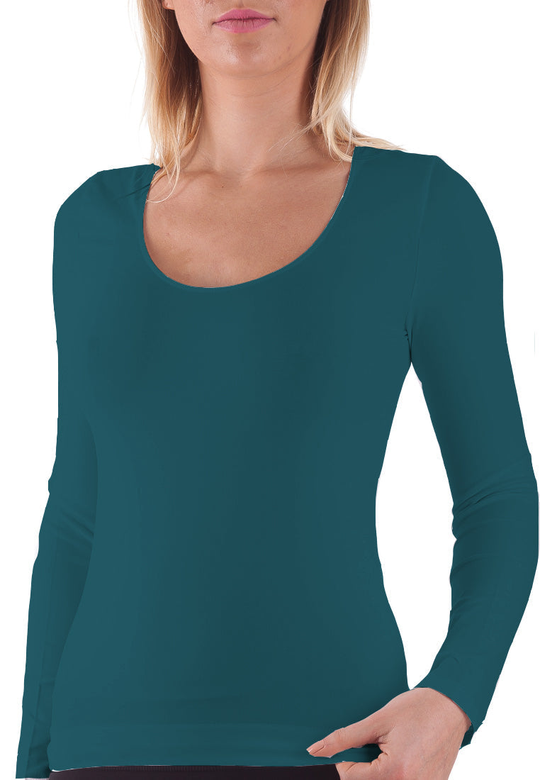 BELLISSIMA Scoop Neck Long Sleeve COLOURS - Bellissima Store