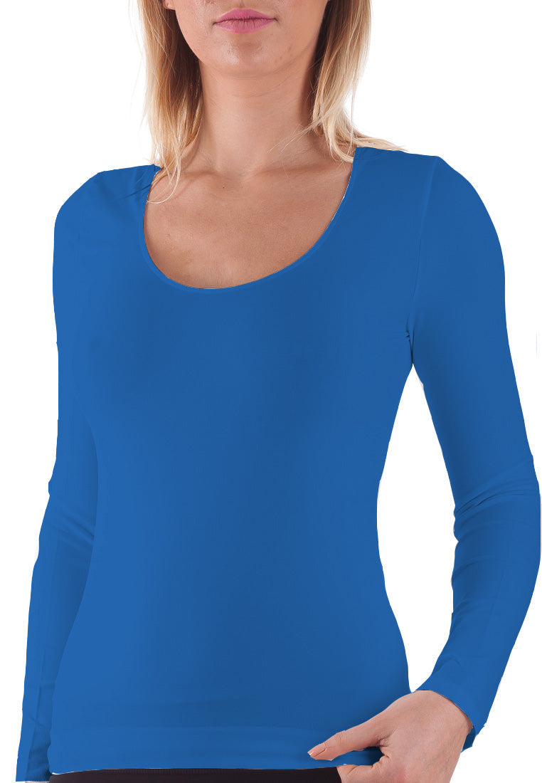 BELLISSIMA Scoop Neck Long Sleeve COLOURS - Bellissima Store