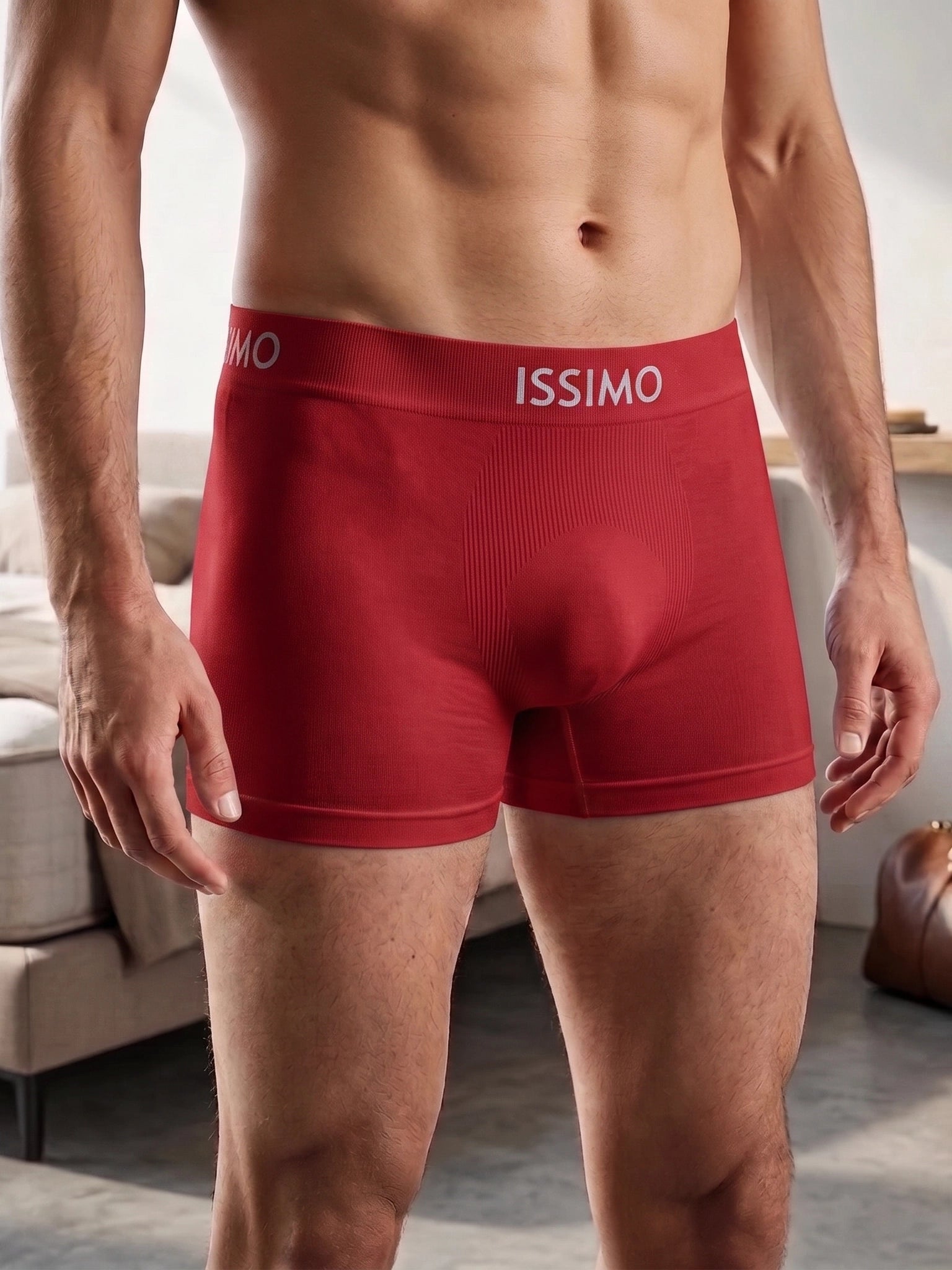ISSIMO Seamless Mens Boxer