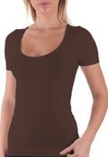 BELLISSIMA Seamless Scoop Neck Short Sleeve BASICS - Bellissima Store