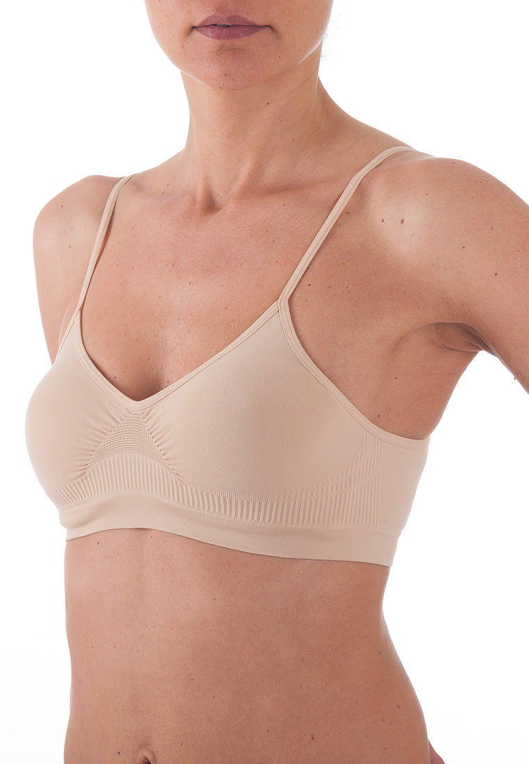 BELLISSIMA Seamless Low Cut Bra - Bellissima Store