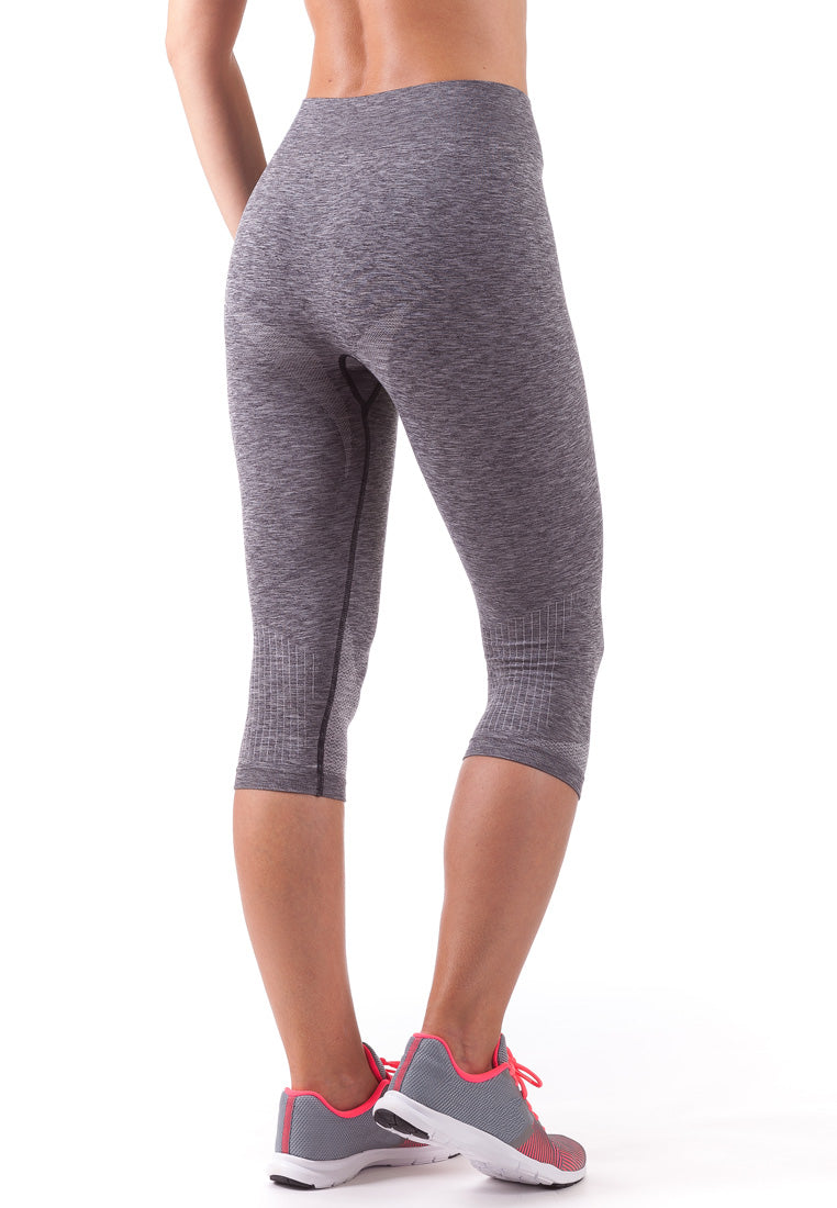 Actiwear Womens Dryarn Melange Capri Leggings - Bellissima Store