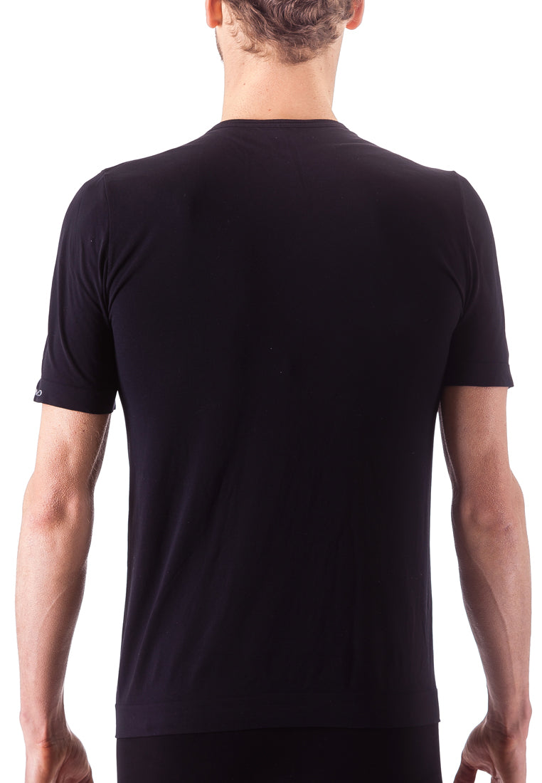 ISSIMO Seamless Mens V-Neck T-Shirt