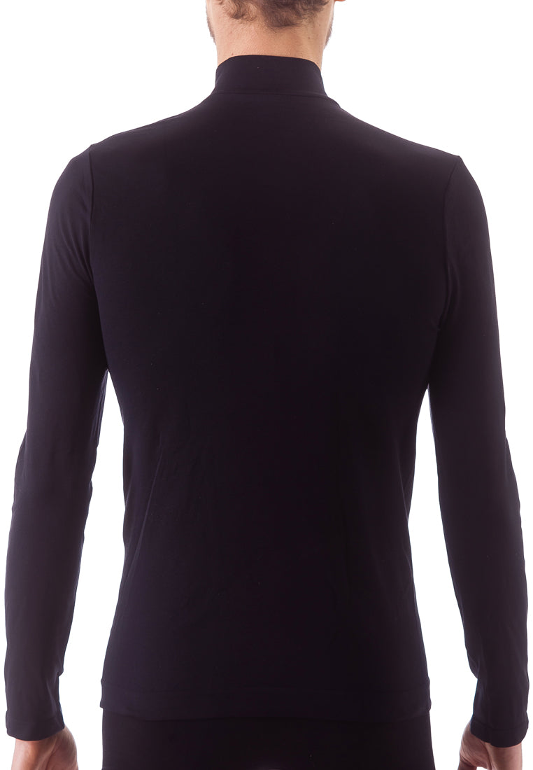 ISSIMO Mens Mock Neck Long Sleeve - Bellissima Store