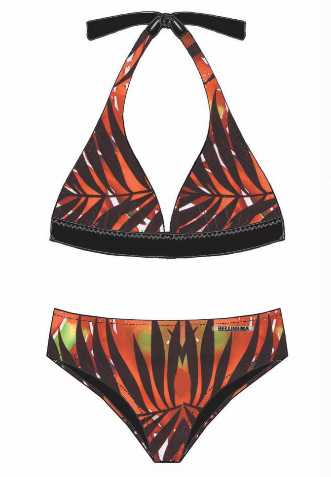 SENEGAL 2 piece Bikini set - Tropical Chic - Bellissima Store