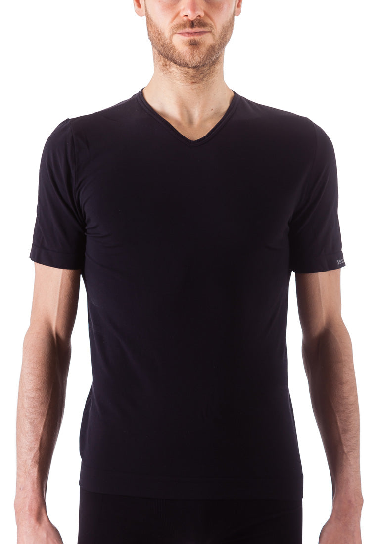 ISSIMO Seamless Mens V-Neck T-Shirt - Bellissima Store