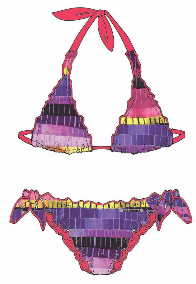 COPACABANA 2 piece Bikini set - Summer Fiesta - Bellissima Store