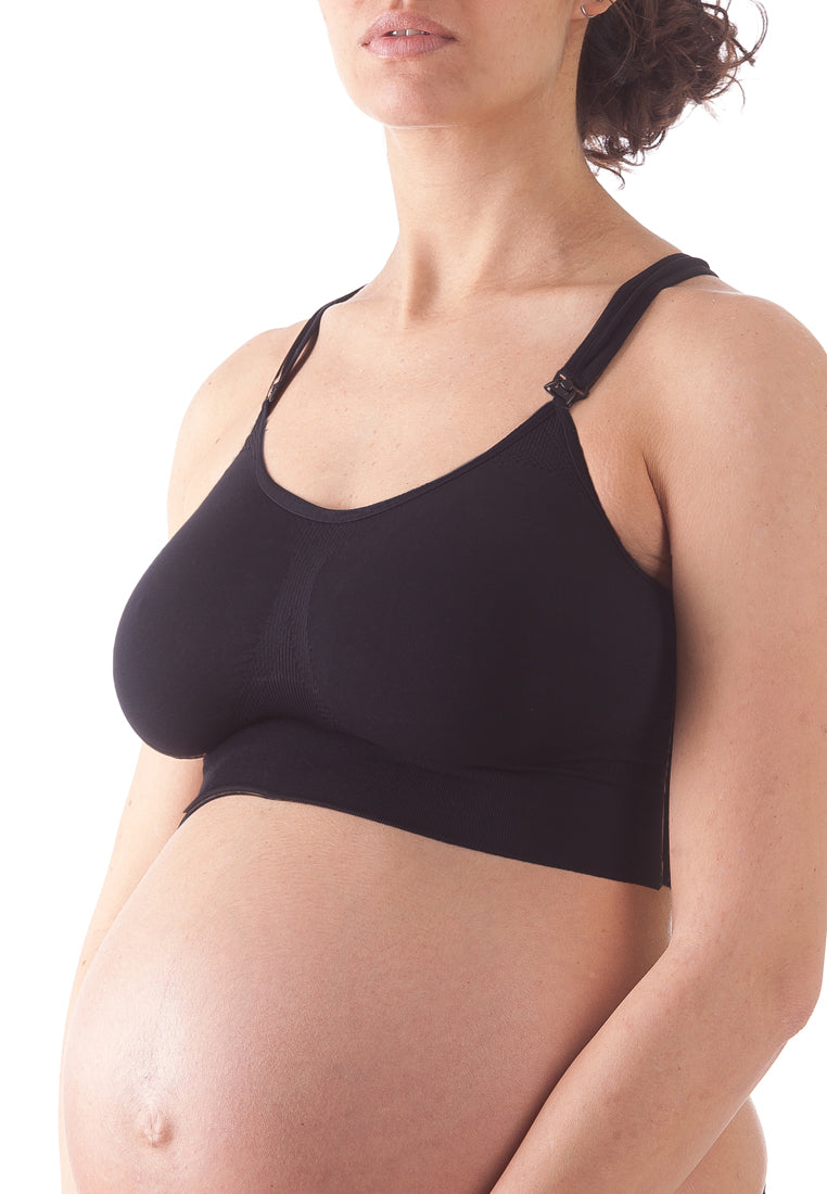 Bellissima Seamless Maternity Bra ⋆ mom2B Maternity in Style